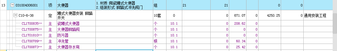 子目