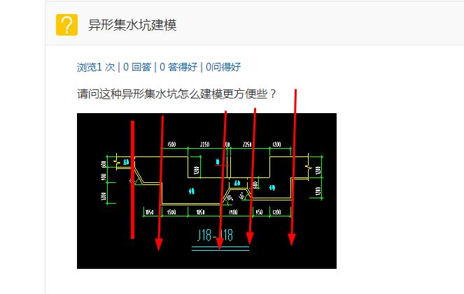 集水坑建模