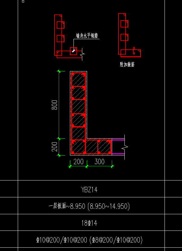 暗柱钢筋