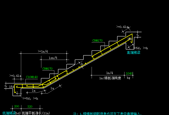 梯板