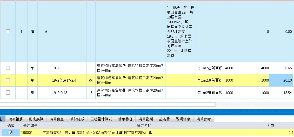 超高费