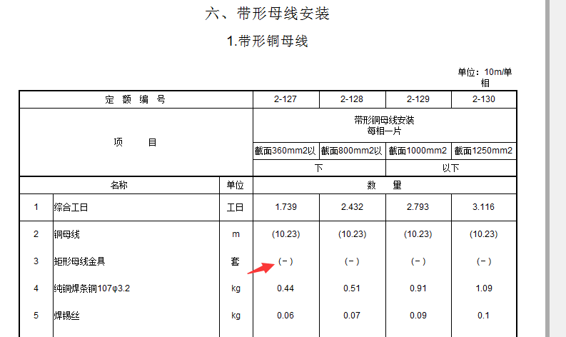 矩形母线