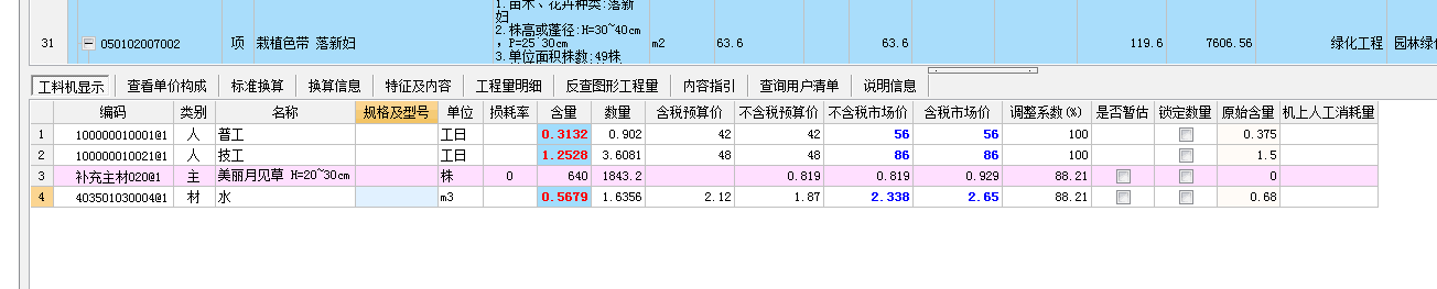 調整系數