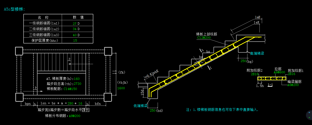 暗梁