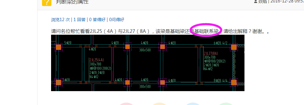 基础联系梁
