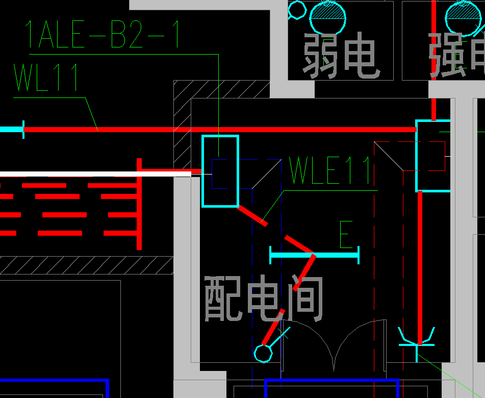 建筑电气照明回路接线问题