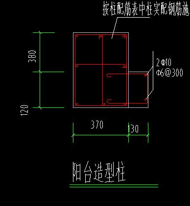 异形柱