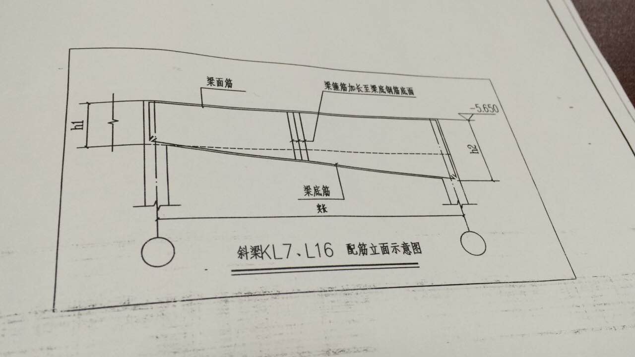 截面高度