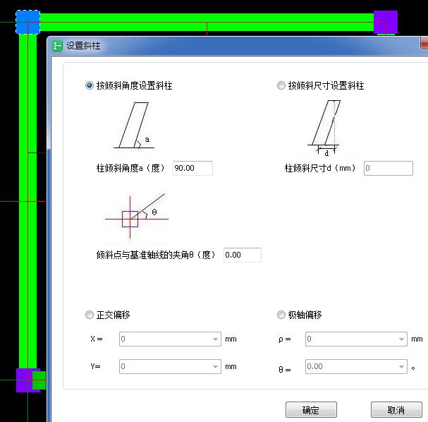 斜柱