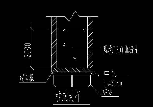 桩顶