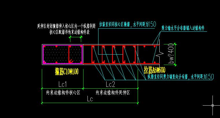 约束边缘构件