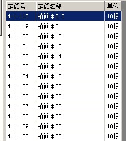 钢筋定额