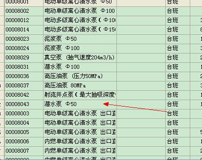 离心泵定额