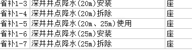 降水怎么套定额