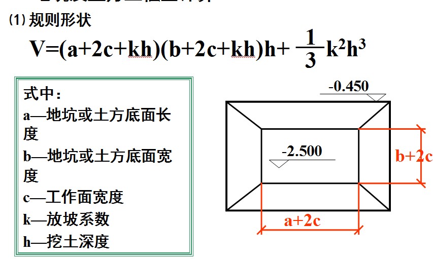 不规则基坑土方量怎么计算