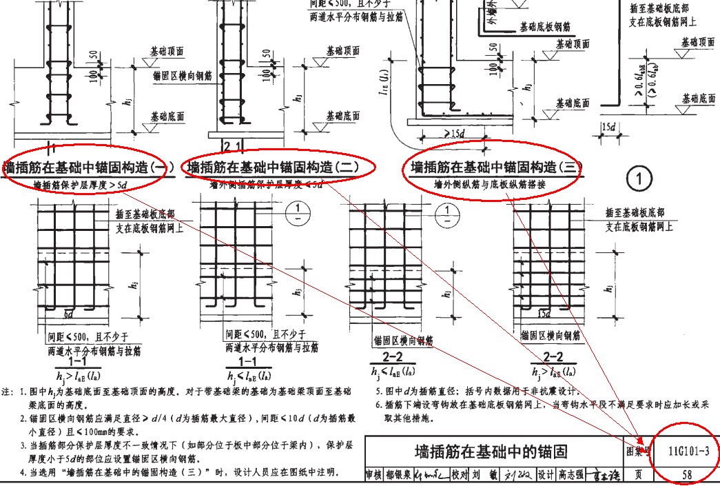 剪力墙插筋