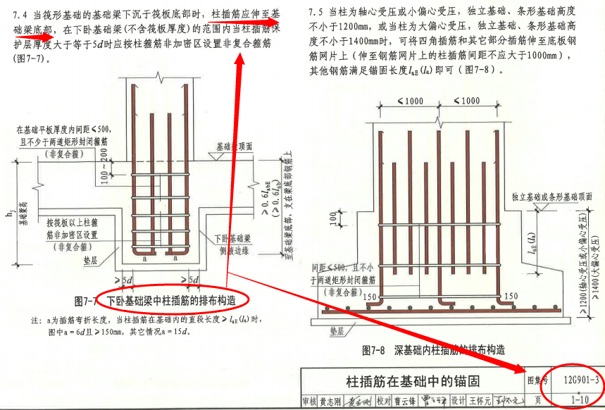 筏板底部