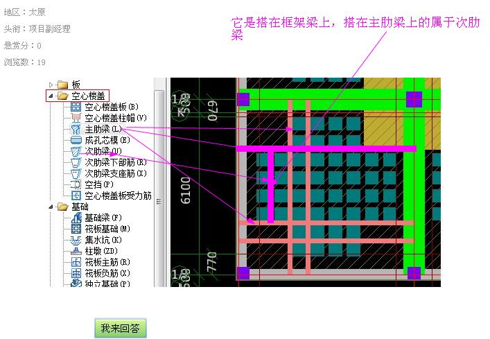 主肋梁