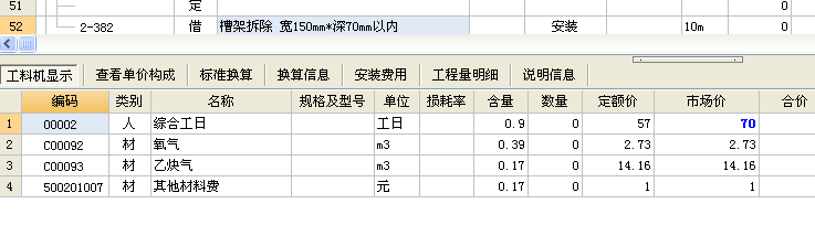 套哪个定额