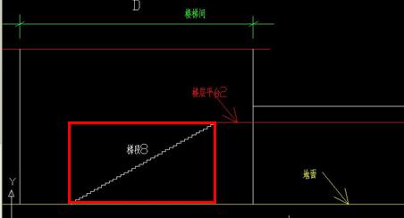 楼梯投影面积计算