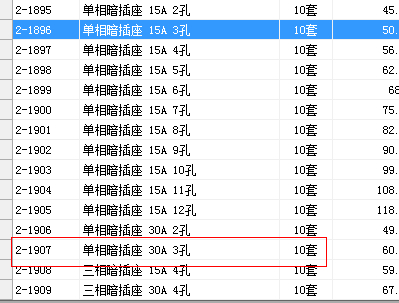 套哪个定额