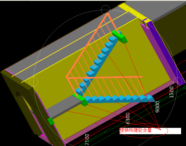 88m3/100m2 梯梁梯板