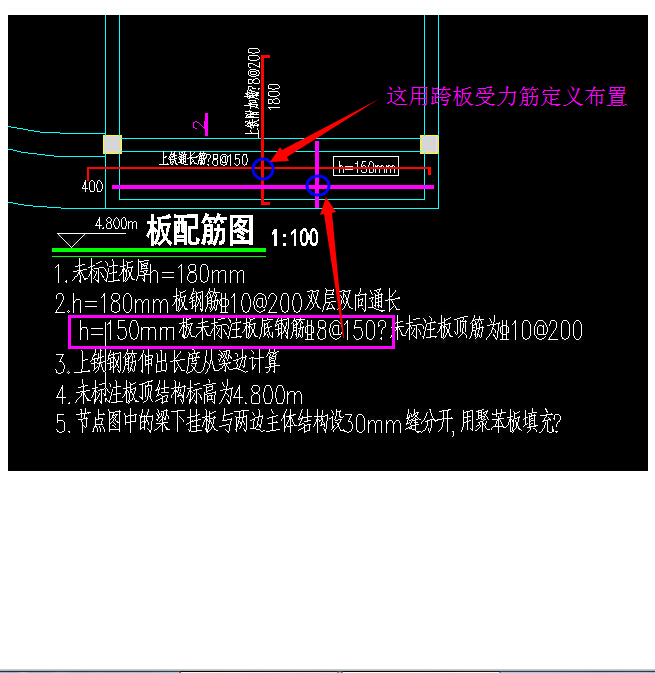 通长筋