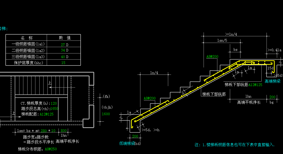 支座負筋