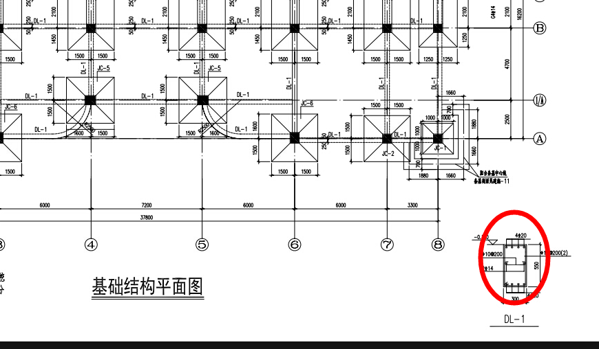 广联达一号办公楼中国基础结构是独立基础地梁怎么没有支座负筋麻烦了