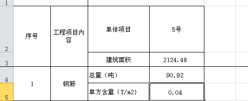 鋼筋含量