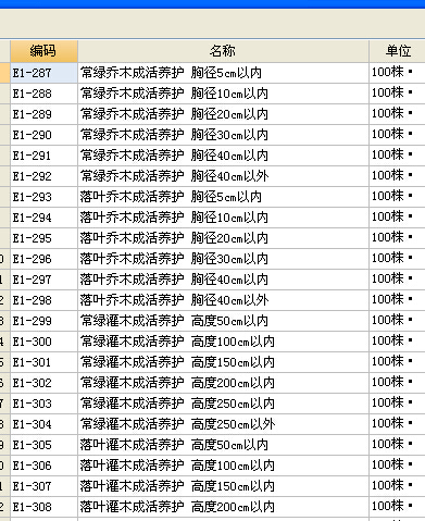 园林绿化