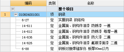 項目特征
