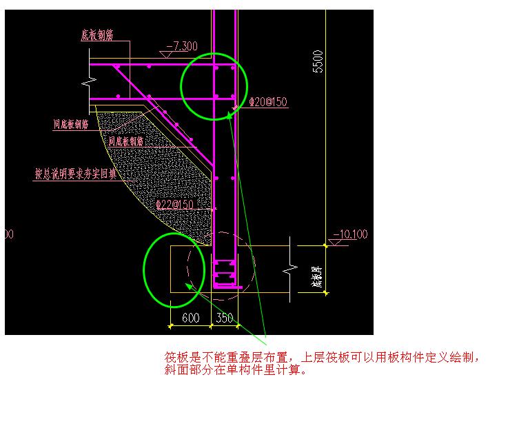 标高不同