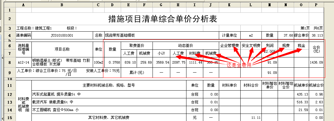 增加费