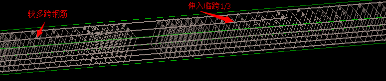 tql中连续贯通支座筋怎么布置