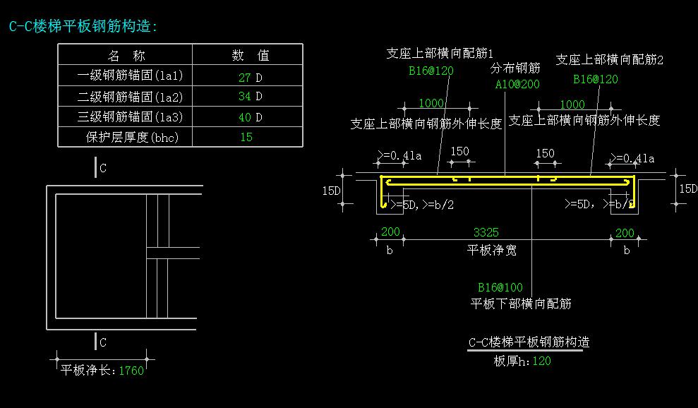 梯板