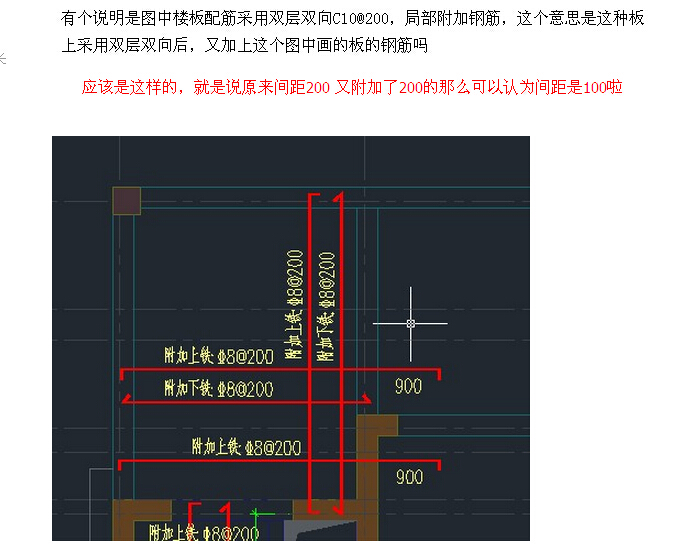 附加钢筋