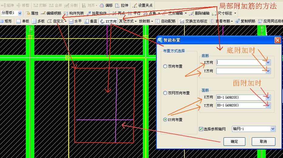 附加钢筋