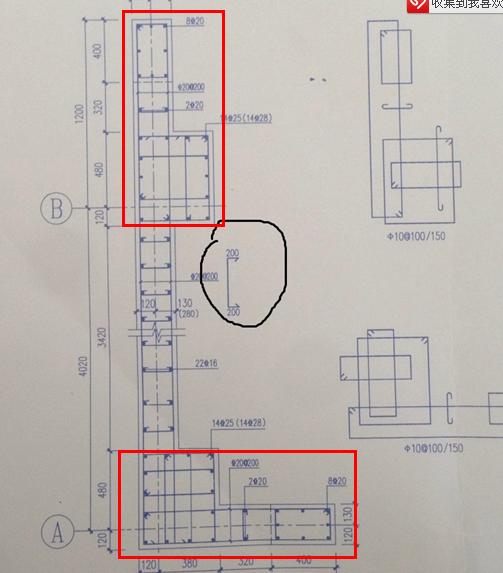 剪力墙侧面钢筋怎么画