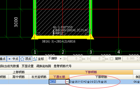 梁纵筋