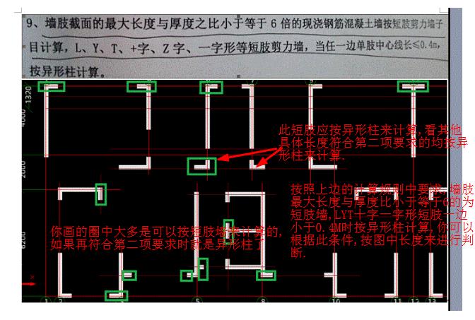 短肢剪力墙的判断!