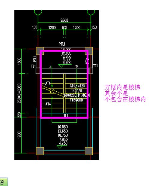 楼梯面积