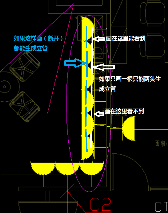 在cad