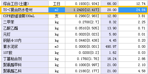 防水卷材