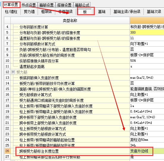 受力筋不