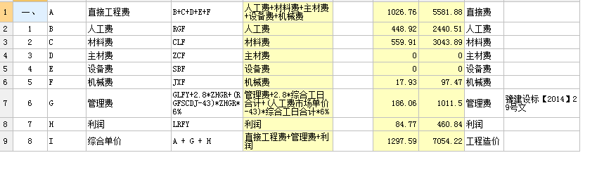 河南08定額