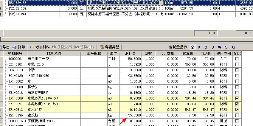 消耗量
