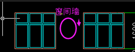 亲:你说对了,400-600就是指长度在400到600之间的窗间墙.