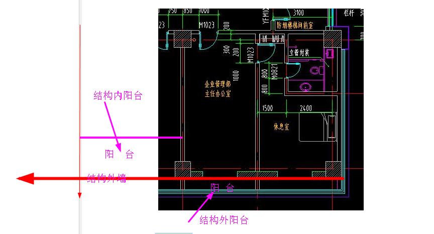 主体结构内的阳台与主体结构外的阳台这么划分