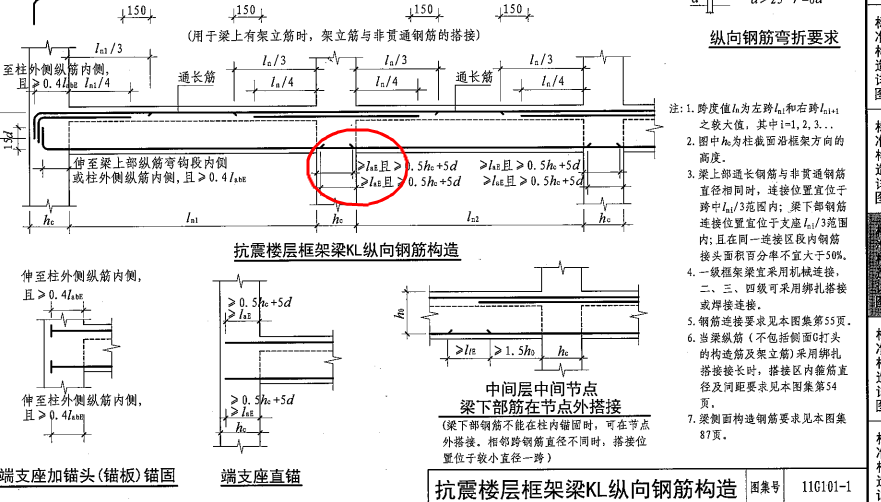 上部通长